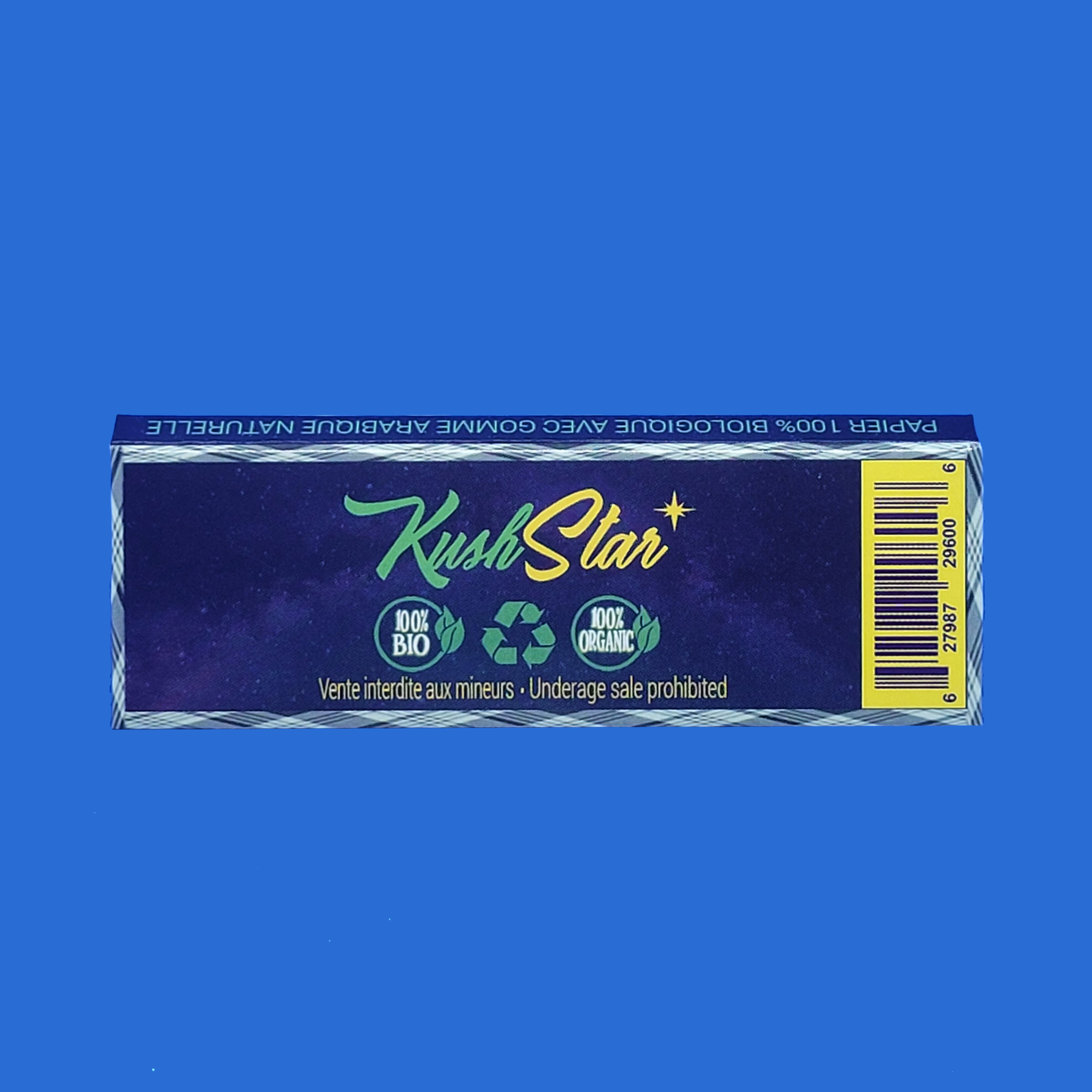 1 1/4 Size Rolling Paper & Natural Perforated Tips - Thin Organic Hemp  Paper - 24 Booklets Box - KushStar - Out of this World Rolling Paper