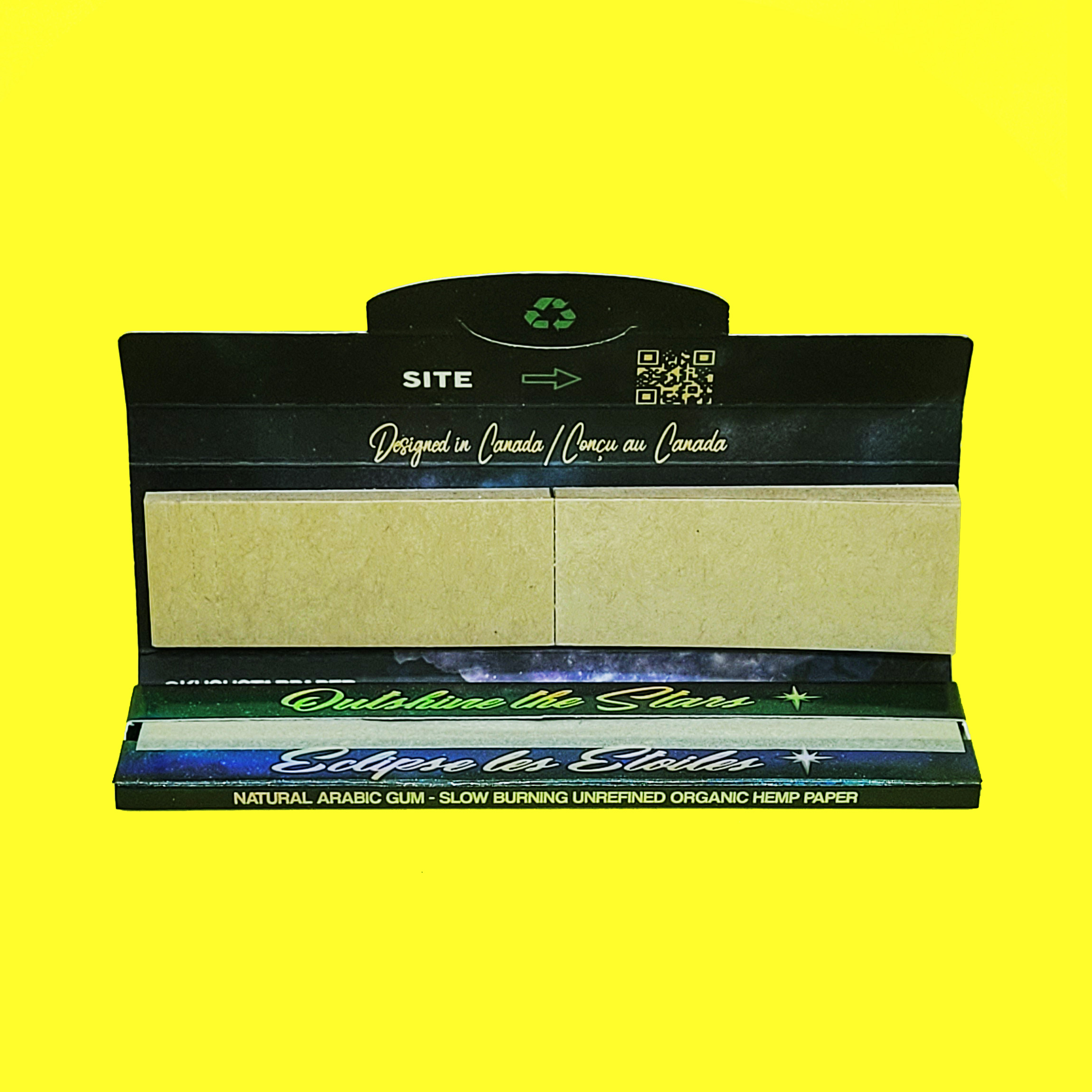 Stoner Box Kit - The Black Box - Lockable Bamboo Box - KushStar - Out of  this World Rolling Paper